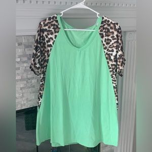 NEW Leopard Summer Boutique Top